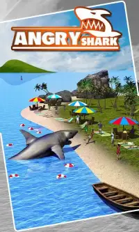 Angry Shark Simulator 3D Screen Shot 8