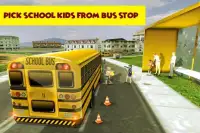 Школьный автобус Вождение Screen Shot 2