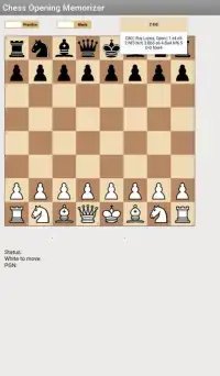 Chess Opening Memorizer Screen Shot 0