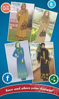 Hijab Dress Up Screen Shot 3