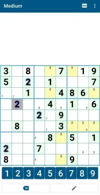 Ergo Sudoku Screen Shot 2