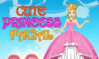 Cute princess facial spa game Screen Shot 11