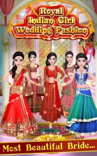 Royal Indian Girl Wedding Fashion Screen Shot 18