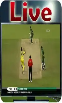 Pak vs Aus Live Cricket TV All Screen Shot 1