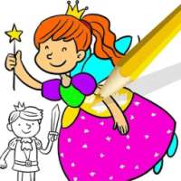 Princess Book Coloring Pages