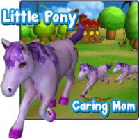 Little Pony Caring Mom