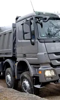 Top HD Jigsaw Trucks Mercedes Screen Shot 3