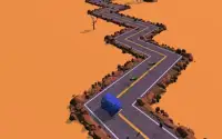 Highway getaway Zigzag Infinite Runner Screen Shot 4