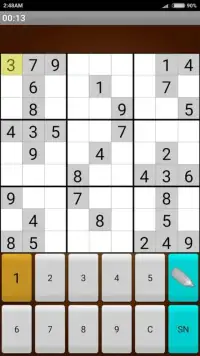 Sudoku Fun 2017 Screen Shot 1