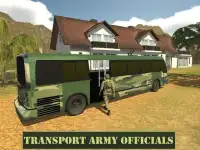 Army Transport Bus Driver Screen Shot 4