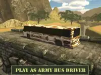 Army Transport Bus Driver Screen Shot 7