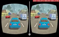 VR crazy car traffic racing Screen Shot 3
