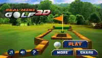 3D Mini Golf nyata Screen Shot 1