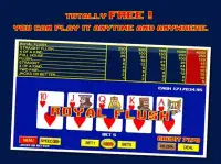 Video Poker - Free Poker Games Screen Shot 3