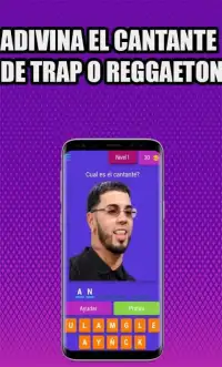 Adivina el Cantante de Trap y Reggaeton - Quiz Screen Shot 4