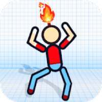 Stickman Burning - Puzzle Games