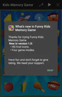 Memory Game for Kid Screen Shot 4