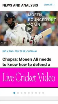 Latest cricket live scores Screen Shot 2