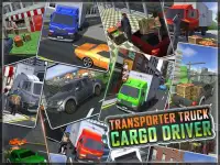 Transporter Truck Cargo Driver Screen Shot 0