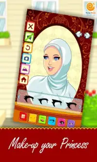 Princess Saffa Hijab Dress Up Screen Shot 13