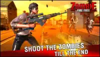 zombie fire free game Screen Shot 4