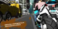 City Moto Racer 3D Screen Shot 4