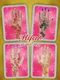Hijab Hand Art - 3D Hand Screen Shot 0