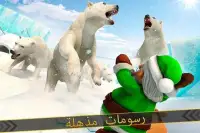 بابا نويل - لعبة سباق Screen Shot 7