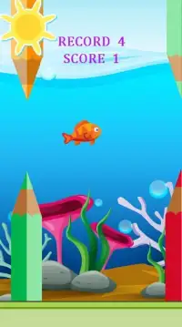 Tap tap jump fish dush Screen Shot 0