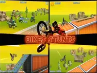 Tricky Bike Stunts 3D Screen Shot 1