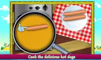 Hot dog stand – Crazy chef Screen Shot 0
