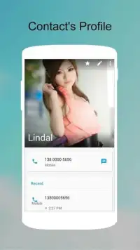 KK Contacts -Easy,Cool Contact Screen Shot 4