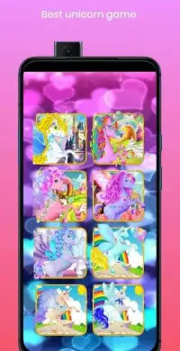 Unicorn Dress Up : Magic Horse Girls game Screen Shot 2