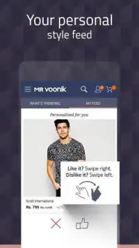 Mr Voonik -Online Shopping Men Screen Shot 4
