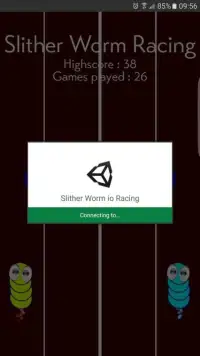 Slither Worm io Racing Screen Shot 0