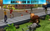 Angry Lion Attack 3D Screen Shot 8