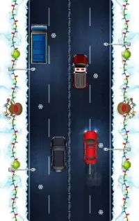 Christmas Car Racing Screen Shot 0