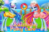 Rainbow Pony Care Screen Shot 7