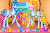 Rainbow Pony Care Screen Shot 4
