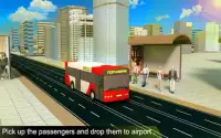 Airport Bus Driving Service 3D Screen Shot 11
