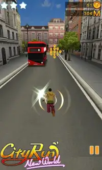 City Run New World 3D Screen Shot 2