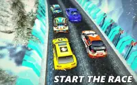 Highway Snow Rally -Car Stunt Screen Shot 1