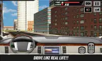 Kota Limo Mobil Sopir Sim 3D Screen Shot 8