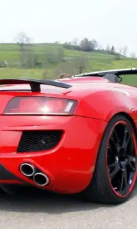 Игра Пазл Audi R8 Spyder Screen Shot 4