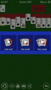 Spider Solitaire simple Screen Shot 10