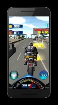 Traffic Top Rider Bike Game Screen Shot 0