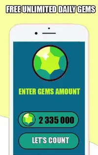 Daily Unlimited Free Gems Calc For BS 2020 Screen Shot 1