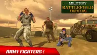 Military Battlefield Fighters : Kung Fu Fighting Screen Shot 1