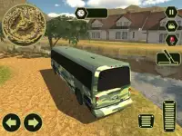 Army Transport Bus Driver Screen Shot 1