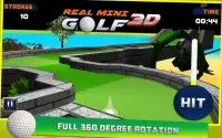 3D Mini Golf nyata Screen Shot 3